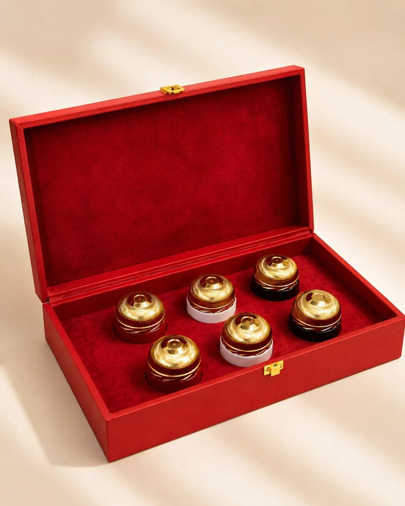 Rose Perfume Luxury bakhoor Gift Box (6pcs) | Rose Perfumes